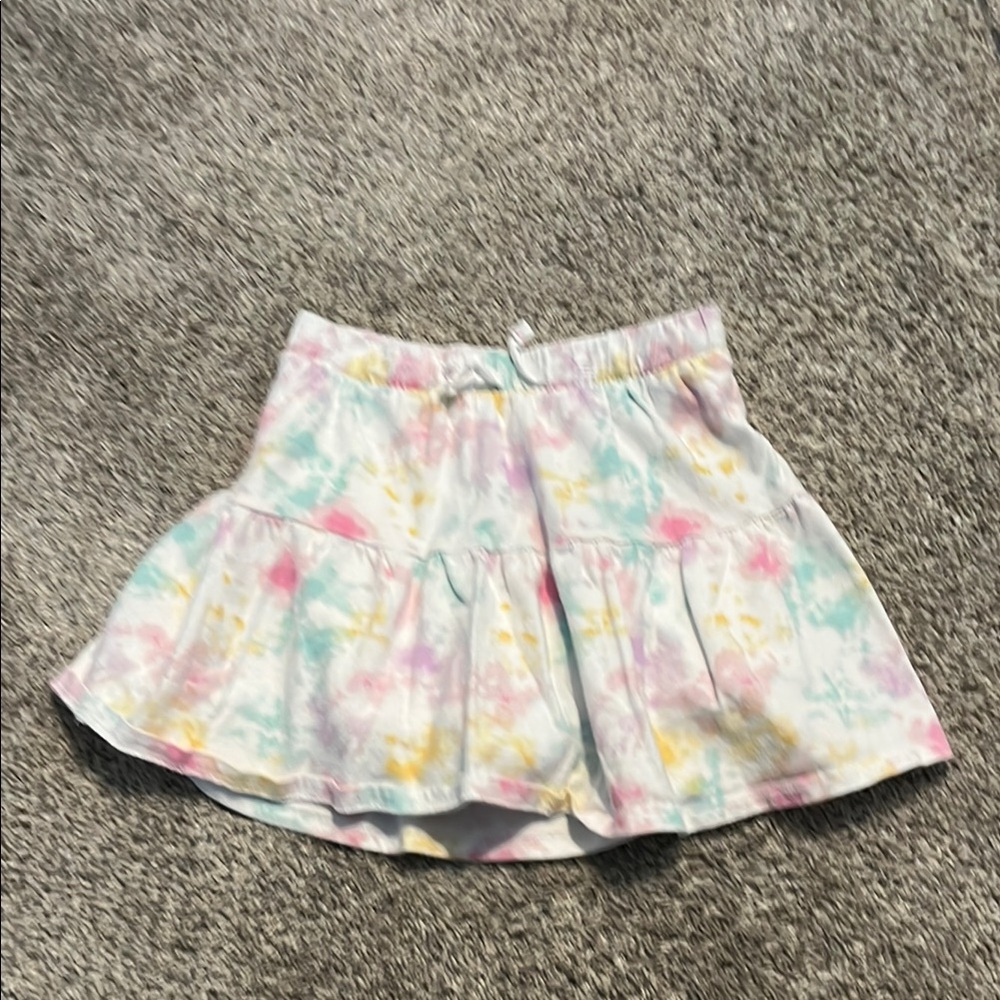 Jumping Beans Pastel Tie-Dye Skirt